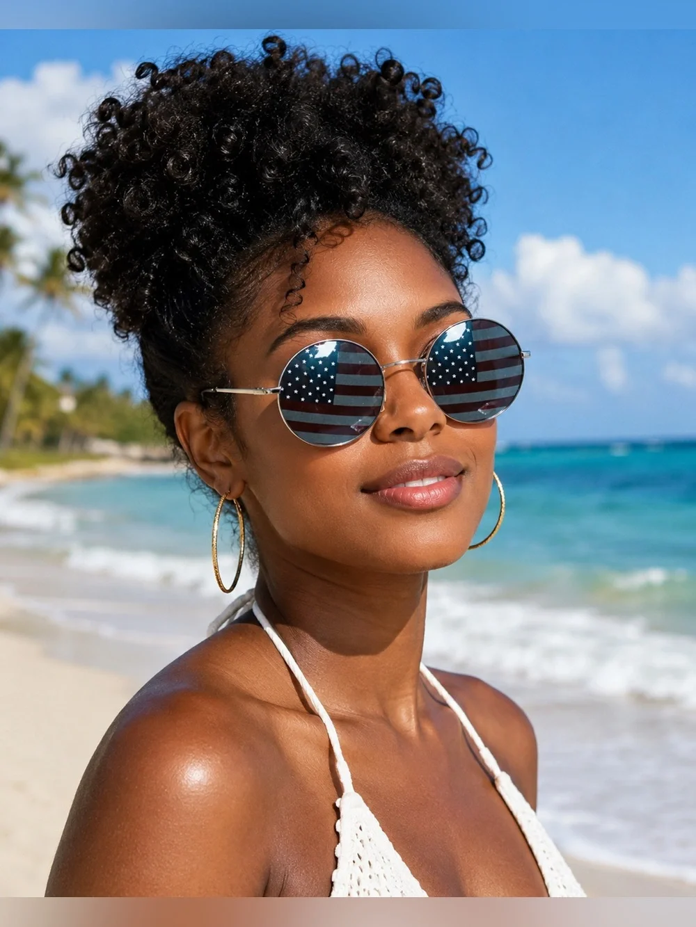 American Flag Sunglasses